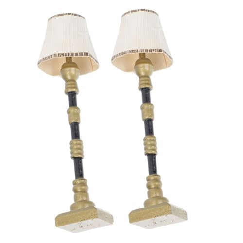 HANABASS 2 Stück Miniatur Stehlampe aus Resin Teiliges Puppenhaus Licht Modell für Kreative Dekoration Miniaturlandschaften und Spielhäuser HANABASS 2 Stück Miniatur Stehlampe aus Resin Teiliges Puppenhaus Licht Modell für Kreative Dekoration Miniaturlandschaften und Spielhäuser von HANABASS