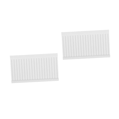HANABASS 2 Stück Miniatur Wainscoting Modell Wandverkleidung für Puppenhaus Präzise Handarbeit Stilvolle Wanddekoration Zubehör für Wohnzimmer Schlafzimmer Badezimmer Miniaturmöbel HANABASS 2 Stück Miniatur Wainscoting Modell Wandverkleidung für Puppenhaus Präzise Handarbeit Stilvolle Wanddekoration Zubehör für Wohnzimmer Schlafzimmer Badezimmer Miniaturmöbel von HANABASS