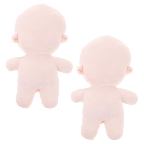 HANABASS 2 Stück Plüschpuppe Niedliche Unvollendete DIY Puppe für Bastelprojekte Vielseitig Einsetzbar als oder Sammlerstück für Puppenliebhaber HANABASS 2 Stück Plüschpuppe Niedliche Unvollendete DIY Puppe für Bastelprojekte Vielseitig Einsetzbar als oder Sammlerstück für Puppenliebhaber von HANABASS