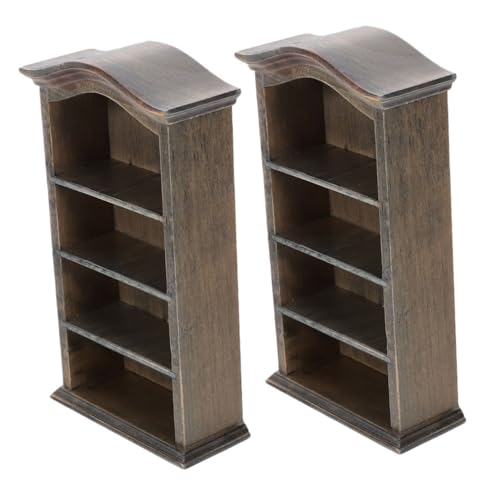 HANABASS 2 Stück Puppenhaus Möbel Retro Farben Miniatur Schrank für Puppenhaus Dekoration und DIY Bastelset HANABASS 2 Stück Puppenhaus Möbel Retro Farben Miniatur Schrank für Puppenhaus Dekoration und DIY Bastelset von HANABASS