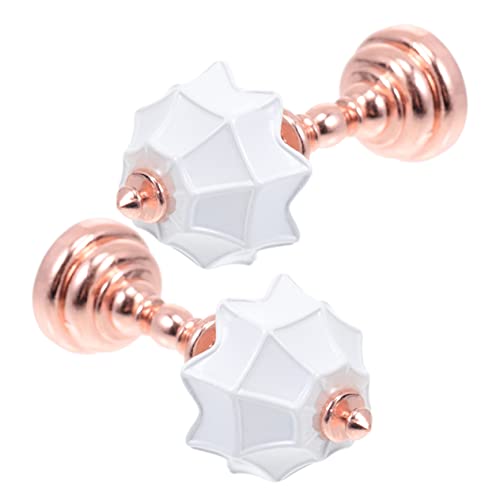 HANABASS 2 Stück Puppenstuben-tischlampe Beleuchtung Für Puppenhaus Miniaturen Dekorationen Puppenhaus-led-zubehör Kind Ornament Möblierung Nachttisch Puppenhauslampe Eisen HANABASS 2 Stück Puppenstuben-tischlampe Beleuchtung Für Puppenhaus Miniaturen Dekorationen Puppenhaus-led-zubehör Kind Ornament Möblierung Nachttisch Puppenhauslampe Eisen von HANABASS