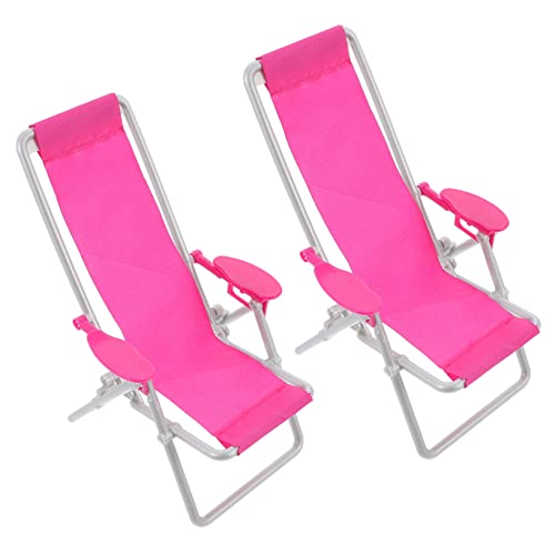 HANABASS 2 Stück Puppenstuhlspielzeug Mini-Klappstuhl Miniatur Puppe Strandkorb Dollhouse Decor Puppenhaus-Chaiselongue Lounge Stuhl für Strand Mini-Strandkorb Lounge-Stühle Stoff HANABASS 2 Stück Puppenstuhlspielzeug Mini-Klappstuhl Miniatur Puppe Strandkorb Dollhouse Decor Puppenhaus-Chaiselongue Lounge Stuhl für Strand Mini-Strandkorb Lounge-Stühle Stoff von HANABASS