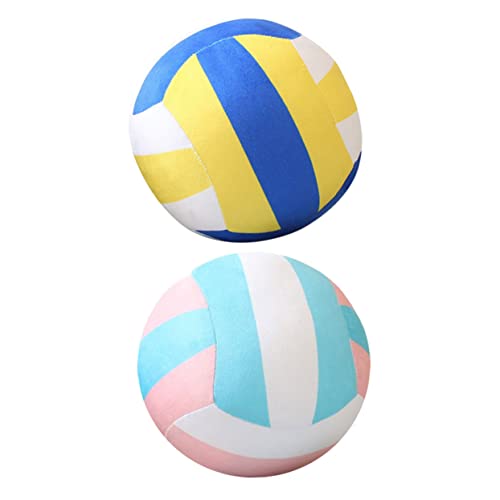 HANABASS 2 Stück Simulierte Volleyballspielzeug Plüsch-volleyballkissen Weicher Plüsch-sportball Klein Drinnen Teen Girl Volleyball Volleyball-plüschtiere Stoff HANABASS 2 Stück Simulierte Volleyballspielzeug Plüsch-volleyballkissen Weicher Plüsch-sportball Klein Drinnen Teen Girl Volleyball Volleyball-plüschtiere Stoff von HANABASS