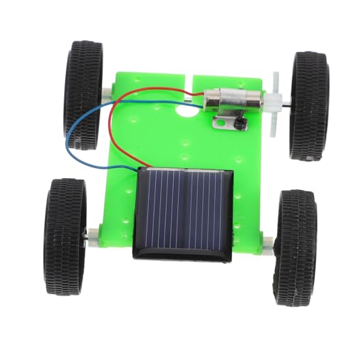 HANABASS 2 Stück Solarauto Solarbetriebenes Automodell Solarwissenschaftliche Explorationskomponente Wissenschaftliche Experimente Modellbausatz Für Solarfahrzeuge Lehrstütze Plastik Green HANABASS 2 Stück Solarauto Solarbetriebenes Automodell Solarwissenschaftliche Explorationskomponente Wissenschaftliche Experimente Modellbausatz Für Solarfahrzeuge Lehrstütze Plastik Green von HANABASS