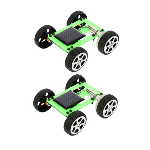 HANABASS 2 Stück Solarautospielzeug Stem-Wissenschafts-Kit Wissenschaftliche Experimente Solarenergie-Experiment Vorbausatz für Elektromotoren Ingenieurexperimente für Jungen Metall Grün HANABASS 2 Stück Solarautospielzeug Stem-Wissenschafts-Kit Wissenschaftliche Experimente Solarenergie-Experiment Vorbausatz für Elektromotoren Ingenieurexperimente für Jungen Metall Grün von HANABASS