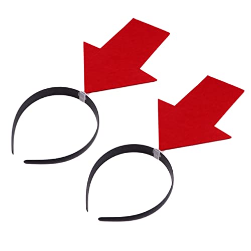 HANABASS 2 Stück Stirnband lustige kopfbedeckung haarschmuck Lustige Haarreifen Leichte Haarreifen weihnachts haarreifen dehnbares Stirnband Erwachsene kopfbedeckung lustig Stoff rot HANABASS 2 Stück Stirnband lustige kopfbedeckung haarschmuck Lustige Haarreifen Leichte Haarreifen weihnachts haarreifen dehnbares Stirnband Erwachsene kopfbedeckung lustig Stoff rot von HANABASS