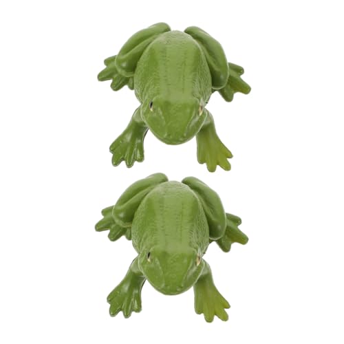 HANABASS 2 Stück Teiliges Frosch Figuren Interessante Deko Langlebig Sicher Detailreich für Kinderzimmer Garten und HANABASS 2 Stück Teiliges Frosch Figuren Interessante Deko Langlebig Sicher Detailreich für Kinderzimmer Garten und von HANABASS