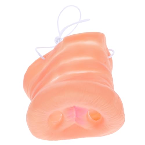 HANABASS 2 Stück Teiliges Schweinsnase mit Elastischem Band Realistische Pig Nose für Erwachsene und Leichtes Tragbares Kostümzubehör für Halloween Karneval und Partyspaß HANABASS 2 Stück Teiliges Schweinsnase mit Elastischem Band Realistische Pig Nose für Erwachsene und Leichtes Tragbares Kostümzubehör für Halloween Karneval und Partyspaß von HANABASS