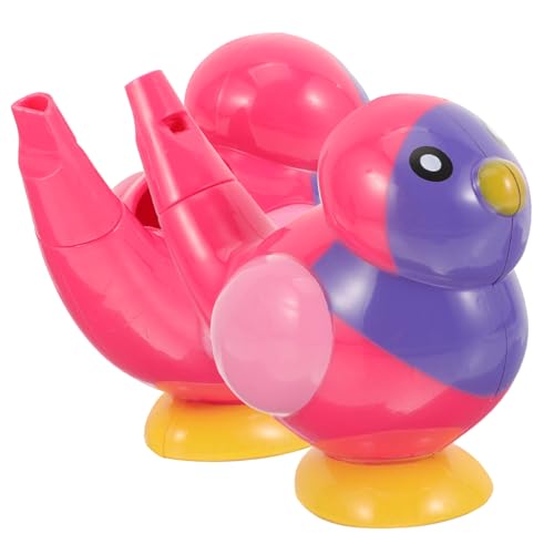 HANABASS 2 Stück Wasservögel Pfeifen Pfeifspielzeug Für Pfeife Lautes Pfeifen Pfeifenspielzeug Kleine Spielsachen Entwicklungsspielzeug Zugpfeife Für Abs Rosy von HANABASS