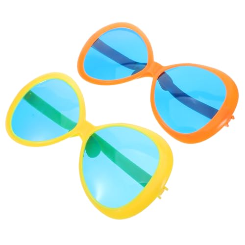 HANABASS 2 Stücke Große Neuheit Lustige Kostüm Brille Requisiten Jumbo Kunststoff Brillen Für Party Supplies Sommer Urlaub Hawaiian Strand HANABASS 2 Stücke Große Neuheit Lustige Kostüm Brille Requisiten Jumbo Kunststoff Brillen Für Party Supplies Sommer Urlaub Hawaiian Strand von HANABASS