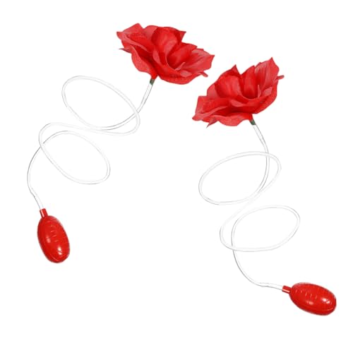 HANABASS 2-teiliges Spritzwasser-trickspielzeug-Set mit Roten Rosen, Lustiges Streichspielzeug für Kinder Und Erwachsene, Realistische Künstliche Rosenblüte, Aprilscherz- Und HANABASS 2-teiliges Spritzwasser-trickspielzeug-Set mit Roten Rosen, Lustiges Streichspielzeug für Kinder Und Erwachsene, Realistische Künstliche Rosenblüte, Aprilscherz- Und von HANABASS