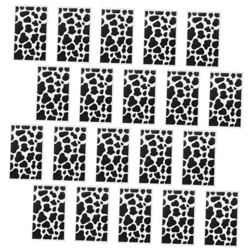 HANABASS 20 Blatt Kuhmuster Aufkleber DIY Scrapbook Sticker für Notizbücher Wasserflasche Laptop Langlebige Selbstklebende Kuhdekorationsfolien für Basteln und HANABASS 20 Blatt Kuhmuster Aufkleber DIY Scrapbook Sticker für Notizbücher Wasserflasche Laptop Langlebige Selbstklebende Kuhdekorationsfolien für Basteln und von HANABASS