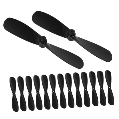 HANABASS 20 Paare Rc Flugzeug Propeller Leichte Ausgewogene Zweiblatt Propeller Präzise Passform für Kleine Drohnen Innen Außenflug Zubehör für Kinderflugzeugteile von HANABASS