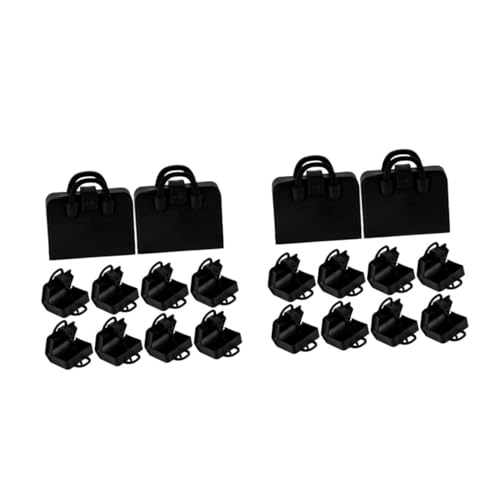 HANABASS 20 Stck. Maßstab Realistische Kleine Handtaschen Vielseitiges Puppenzubehör für Kreatives Rollenspiel und Soziale Fähigkeitenentwicklung von HANABASS