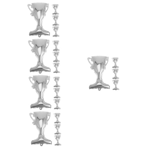 HANABASS 20 Stck. Teiliges Pokal Folienballon Silber für Abschlussfeier Partydekoration Einzigartige Elegante Luftballons als Fotorequisite und Festliches HANABASS 20 Stck. Teiliges Pokal Folienballon Silber für Abschlussfeier Partydekoration Einzigartige Elegante Luftballons als Fotorequisite und Festliches von HANABASS