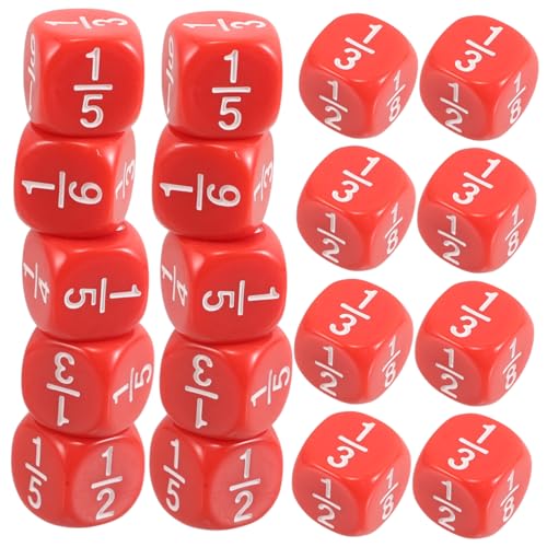 HANABASS 20 Stück Bruchwürfel Für Zuhause Klassenzimmer Blankowürfel Lernwürfel Multifunktionswürfel Für Junge Denksportwürfel Spielwürfel Für Das HANABASS 20 Stück Bruchwürfel Für Zuhause Klassenzimmer Blankowürfel Lernwürfel Multifunktionswürfel Für Junge Denksportwürfel Spielwürfel Für Das von HANABASS