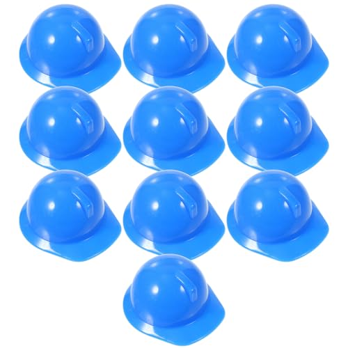 HANABASS 20 Stück Mini Bauhelm Dekorative Sicherheitshelme für Puppenhaus Zubehör für Partys und Outdoor Aktivitäten Wiederverwendbare Kunststoffmodelle Blau HANABASS 20 Stück Mini Bauhelm Dekorative Sicherheitshelme für Puppenhaus Zubehör für Partys und Outdoor Aktivitäten Wiederverwendbare Kunststoffmodelle Blau von HANABASS