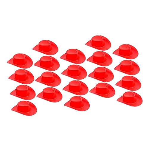 HANABASS 20 Stück Mini Cowboy -Hutspielzeug Western-Cowboy-Hut Minis kleine Cowboyhüte zum Basteln Puppenhut Miniatur Mini Cowgirl -Hüte winzige Hüte kleine Cowgirl-Hüte Mini-Hut Plastik HANABASS 20 Stück Mini Cowboy -Hutspielzeug Western-Cowboy-Hut Minis kleine Cowboyhüte zum Basteln Puppenhut Miniatur Mini Cowgirl -Hüte winzige Hüte kleine Cowgirl-Hüte Mini-Hut Plastik von HANABASS