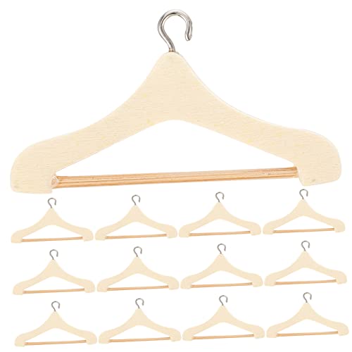 HANABASS 20 Stück Mini Kleiderbügel für Puppen Simulierte Kleine Kleiderbügel für Puppenhaus Zubehör für Miniaturszenen und Puppenkleidung HANABASS 20 Stück Mini Kleiderbügel für Puppen Simulierte Kleine Kleiderbügel für Puppenhaus Zubehör für Miniaturszenen und Puppenkleidung von HANABASS