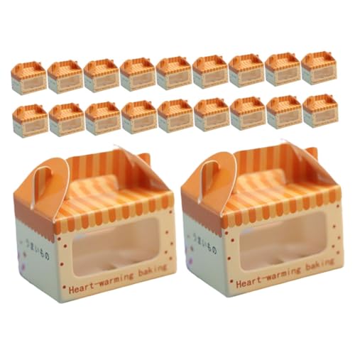 HANABASS 20 Stück Mini -Kuchenspielzeug Mini-Puppenhaus- Kisten behandeln Simulations -Mini -Kuchenboxen Dollhouse Treat Boxen Raumboxen für Miniaturen Mini-Kuchenschachteln Papier HANABASS 20 Stück Mini -Kuchenspielzeug Mini-Puppenhaus- Kisten behandeln Simulations -Mini -Kuchenboxen Dollhouse Treat Boxen Raumboxen für Miniaturen Mini-Kuchenschachteln Papier von HANABASS