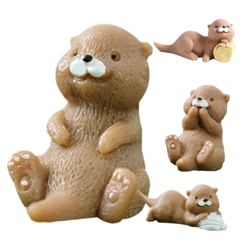 HANABASS 20 Stück Miniatur Otter Figurine Teiliges aus Robustem Harz Kreative Lebensnahe Gestaltung Langlebig und Vielseitig für Mikrolandschaften Garten Aquarium DIY Dekoration und HANABASS 20 Stück Miniatur Otter Figurine Teiliges aus Robustem Harz Kreative Lebensnahe Gestaltung Langlebig und Vielseitig für Mikrolandschaften Garten Aquarium DIY Dekoration und von HANABASS