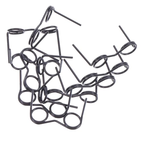 HANABASS 20 Stück Puppenbrille Brillen für Puppen Puppenverkleidungsbrille Brille zum Anziehen der Puppe Minibrille für Puppen winzige Brille Mini-Glasrahmen Eisen Black von HANABASS