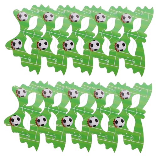 HANABASS 20 Stück Teiliges Fußball Themenmasken aus Papier Niedliche und Cosplay Dekorationsmasken für Festliche Geburtstagsfeiern und Kostümpartys HANABASS 20 Stück Teiliges Fußball Themenmasken aus Papier Niedliche und Cosplay Dekorationsmasken für Festliche Geburtstagsfeiern und Kostümpartys von HANABASS