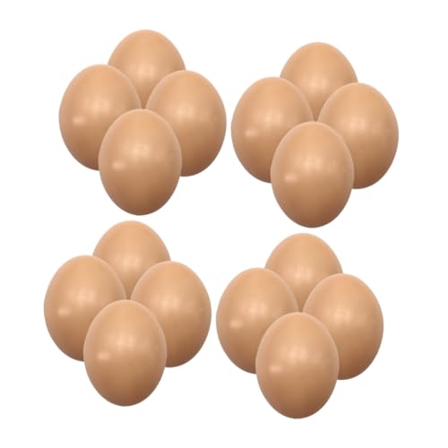 HANABASS 20 Stück Teiliges Künstliche Eier aus Hochwertigem Material Realistische Simulation Glatte Oberfläche zum Bemalen DIY Dekoration für Ostern Küche Zuhause und Restaurant HANABASS 20 Stück Teiliges Künstliche Eier aus Hochwertigem Material Realistische Simulation Glatte Oberfläche zum Bemalen DIY Dekoration für Ostern Küche Zuhause und Restaurant von HANABASS
