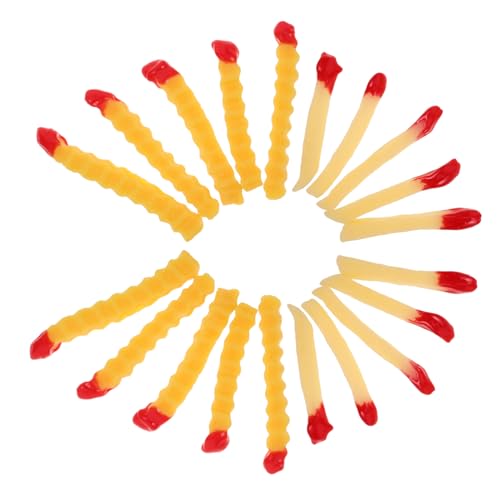 HANABASS 20stücke Lebensechte Pommes Frites Simulation Von Fast Food Künstliche Lebensmittel Für Dekoration Und Spielzeug Miniaturlebensmittel Für Junge Mädchen Und Partys HANABASS 20stücke Lebensechte Pommes Frites Simulation Von Fast Food Künstliche Lebensmittel Für Dekoration Und Spielzeug Miniaturlebensmittel Für Junge Mädchen Und Partys von HANABASS