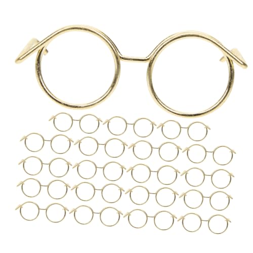 HANABASS 20 Stück Teiliges Metallbrillen für Puppen Leichte Stabile Rahmen ohne Gläser Accessoires für Puppenkleidung und Puppenhaus Zubehör zum Basteln und Sammeln HANABASS 20 Stück Teiliges Metallbrillen für Puppen Leichte Stabile Rahmen ohne Gläser Accessoires für Puppenkleidung und Puppenhaus Zubehör zum Basteln und Sammeln von HANABASS