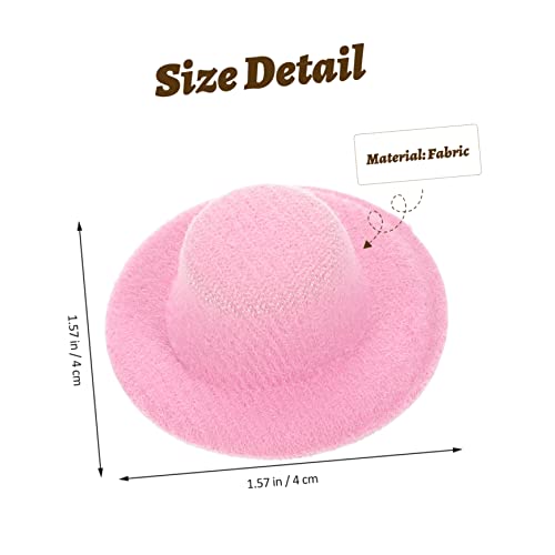 HANABASS 20 Stück Teiliges Miniaturstoffhüte für Puppen Kleine Stoffmützen als Puppenaccessoire Dekoration Fotorequisit für Miniaturhaus HANABASS 20 Stück Teiliges Miniaturstoffhüte für Puppen Kleine Stoffmützen als Puppenaccessoire Dekoration Fotorequisit für Miniaturhaus von HANABASS
