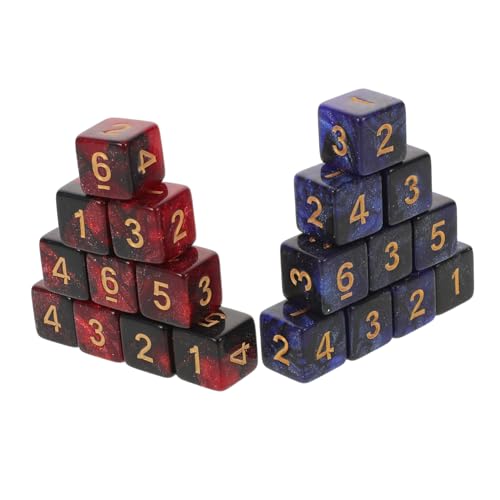 HANABASS 20 Stück Teiliges Würfel Bunte Nummerierte Acrylwürfel mit Galaxy-Motiv Standardgröße Ausgewogen für Brettspiele Rpgs und Lernaktivitäten Praktisches Spielzubehör für Unterricht HANABASS 20 Stück Teiliges Würfel Bunte Nummerierte Acrylwürfel mit Galaxy-Motiv Standardgröße Ausgewogen für Brettspiele Rpgs und Lernaktivitäten Praktisches Spielzubehör für Unterricht von HANABASS