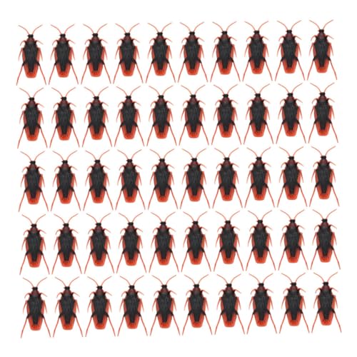 HANABASS 200 Stück Teiliges Realistisches Kunststoff Insektenset Gruselige Fake Kakerlaken Simulation für Halloween Deko Aprilscherz und Partyspaß Scherzartikel für Halloween Motto und HANABASS 200 Stück Teiliges Realistisches Kunststoff Insektenset Gruselige Fake Kakerlaken Simulation für Halloween Deko Aprilscherz und Partyspaß Scherzartikel für Halloween Motto und von HANABASS