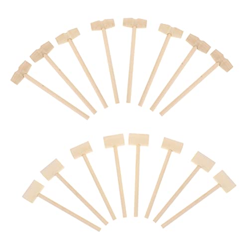 HANABASS 20Stücke Mini Holzhammer Spielzeughammer für Hämmer für Bastelarbeiten und Klopfende Spiele für Kreative DIY Projekte und Lernspielzeug für Kleinkinder HANABASS 20Stücke Mini Holzhammer Spielzeughammer für Hämmer für Bastelarbeiten und Klopfende Spiele für Kreative DIY Projekte und Lernspielzeug für Kleinkinder von HANABASS
