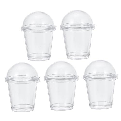 HANABASS 20Stücke Mini Milch Teetasse für Kreative Requisiten für Spielküche und Mini Dekoration für Frühstück und Rollenspiele von HANABASS