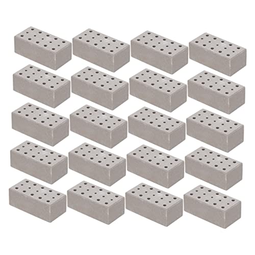 HANABASS 20Stücke Miniatur Ziegelsteine für DIY Hochwertige Simulationsziegel für Kreative Projekte und Puppenhaus Dekoration Sicher und Langlebig HANABASS 20Stücke Miniatur Ziegelsteine für DIY Hochwertige Simulationsziegel für Kreative Projekte und Puppenhaus Dekoration Sicher und Langlebig von HANABASS