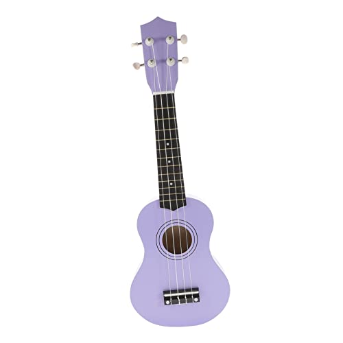 HANABASS 21 Ukulele- Gitarre Kinderspielzeug Mini Ukelele Anfänger Ukulele kleines Ukulele Spielzeugukulele für kleine Hölzern Violett HANABASS 21 Ukulele- Gitarre Kinderspielzeug Mini Ukelele Anfänger Ukulele kleines Ukulele Spielzeugukulele für kleine Hölzern Violett von HANABASS