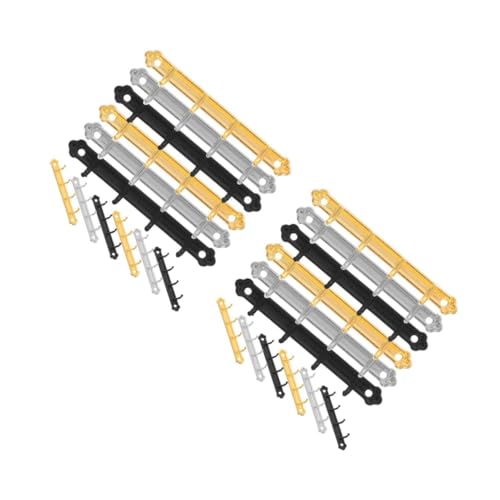 HANABASS 24 Stck. Teiliges Miniatur Wandhaken für DIY Puppenhaus Deko Kleine Selbstklebende Haken in Schwarz Silber Gold für Miniaturzimmer Bastelprojekte und Puppenhaus Zubehör HANABASS 24 Stck. Teiliges Miniatur Wandhaken für DIY Puppenhaus Deko Kleine Selbstklebende Haken in Schwarz Silber Gold für Miniaturzimmer Bastelprojekte und Puppenhaus Zubehör von HANABASS