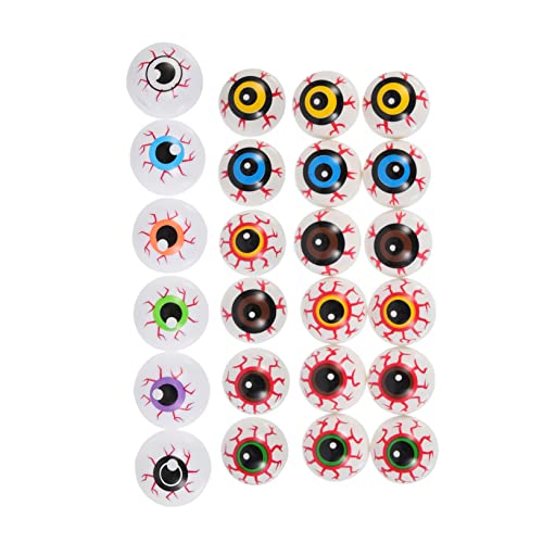 HANABASS 24 Stück Gruselige Halloween Augen Dekorative Horror Requisiten aus Kunststoff Party Accessoires für Unvergessliche Feiern und Schaurige HANABASS 24 Stück Gruselige Halloween Augen Dekorative Horror Requisiten aus Kunststoff Party Accessoires für Unvergessliche Feiern und Schaurige von HANABASS