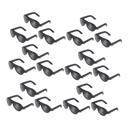 HANABASS 24 Stück Mini -Sonnenbrille winzige Brille Kostümzubehör für Minipuppen klein Miniaturpuppenbrille Puppenbrillen stilvolles Brillenspielzeug Sonnenbrille Ornament Schwarz HANABASS 24 Stück Mini -Sonnenbrille winzige Brille Kostümzubehör für Minipuppen klein Miniaturpuppenbrille Puppenbrillen stilvolles Brillenspielzeug Sonnenbrille Ornament Schwarz von HANABASS