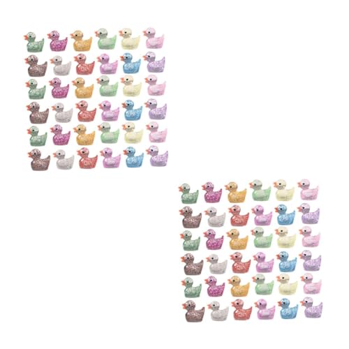 HANABASS 240 Stck. Teiliges Miniaturenten aus Glitzerndem Harz Bunte Mini Resin Figuren für DIY Feengarten Puppenhaus und Aquarium Dekoration Kreative Kleine Tierfiguren für Party HANABASS 240 Stck. Teiliges Miniaturenten aus Glitzerndem Harz Bunte Mini Resin Figuren für DIY Feengarten Puppenhaus und Aquarium Dekoration Kreative Kleine Tierfiguren für Party von HANABASS