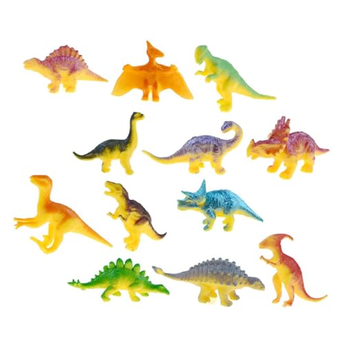 HANABASS 24Stücke Dinosaurier Figuren Lebendige Dinosaurier Spielzeuge aus Hochwertigem für Kreatives und Frühe Entwicklung für Ab Jahren von HANABASS