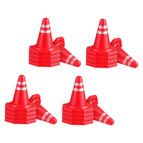 HANABASS 24Stücke Mini Verkehrskegel Für Leuchtende Straßenverkehrskegel Für Lernspielzeug Jahren Und Geburtstagsgeschenke Drinnen Und Draußen HANABASS 24Stücke Mini Verkehrskegel Für Leuchtende Straßenverkehrskegel Für Lernspielzeug Jahren Und Geburtstagsgeschenke Drinnen Und Draußen von HANABASS
