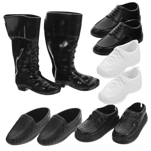 HANABASS 25 Paare Puppenverkleidungsschuhe Miniatur-Schuhe Mini-Schuh- Mini-Schuhverzierung Miniaturschuh Babypuppenschuhe Zubehör für Puppenkostüme kleines Hauszubehör Plastik Schwarz HANABASS 25 Paare Puppenverkleidungsschuhe Miniatur-Schuhe Mini-Schuh- Mini-Schuhverzierung Miniaturschuh Babypuppenschuhe Zubehör für Puppenkostüme kleines Hauszubehör Plastik Schwarz von HANABASS