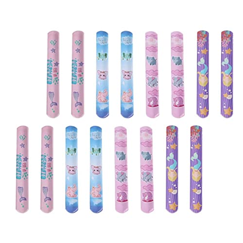 HANABASS 25Stücke Bunte Cartoon Armbänder Spaßige Slap Bands für Mitgebsel für Geburtstagsfeiern und Partys Robuste und Flexible Handgelenkschmuck für Jungen und Mädchen HANABASS 25Stücke Bunte Cartoon Armbänder Spaßige Slap Bands für Mitgebsel für Geburtstagsfeiern und Partys Robuste und Flexible Handgelenkschmuck für Jungen und Mädchen von HANABASS