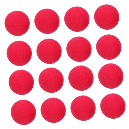 HANABASS 25Stücke Rote Clown Nase aus Cosplay Zubehör für Kostümpartys Karneval und Halloween Wiederverwendbar und Waschbar Requisite für Clowns und Bühnenauftritte HANABASS 25Stücke Rote Clown Nase aus Cosplay Zubehör für Kostümpartys Karneval und Halloween Wiederverwendbar und Waschbar Requisite für Clowns und Bühnenauftritte von HANABASS