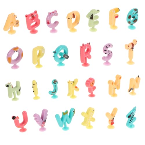 HANABASS 26 Stück Teiliges Saugnapf Buchstaben für Tier Alphabet Badespielzeug Kognitiven Entwicklung und Hand Augen Koordination für Badewanne Eltern HANABASS 26 Stück Teiliges Saugnapf Buchstaben für Tier Alphabet Badespielzeug Kognitiven Entwicklung und Hand Augen Koordination für Badewanne Eltern von HANABASS