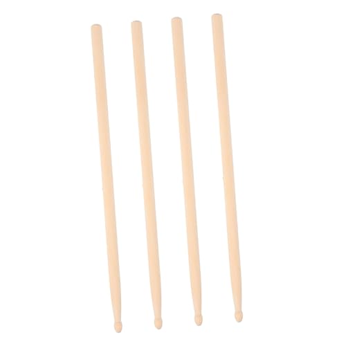 HANABASS 2Paare Percussion Trommelstöcke aus Holz Vielseitige Schlaginstrumente für Verschiedene Musikstile für Anfänger und Profis Glatte Oberfläche Zuverlässiges HANABASS 2Paare Percussion Trommelstöcke aus Holz Vielseitige Schlaginstrumente für Verschiedene Musikstile für Anfänger und Profis Glatte Oberfläche Zuverlässiges von HANABASS