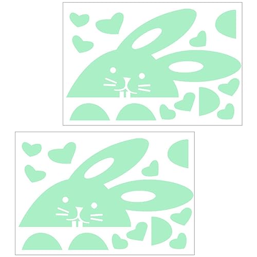 HANABASS 2Satz Luminous DIY Lichtschalteraufkleber Kaninchen Form Removable Sticker für Kinderzimmer und Wohnzimmer Nächtliche Orientierung Langlebiges Einfache Anwendung HANABASS 2Satz Luminous DIY Lichtschalteraufkleber Kaninchen Form Removable Sticker für Kinderzimmer und Wohnzimmer Nächtliche Orientierung Langlebiges Einfache Anwendung von HANABASS