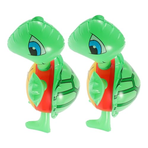 HANABASS 2Stücke Aufblasbare Schildkröte Niedliches für Partys und Pools Wiederverwendbare PVC Deko für Strand und Outdoor Aktivitäten HANABASS 2Stücke Aufblasbare Schildkröte Niedliches für Partys und Pools Wiederverwendbare PVC Deko für Strand und Outdoor Aktivitäten von HANABASS